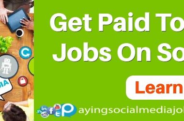Get paid to do simple social media jobs
